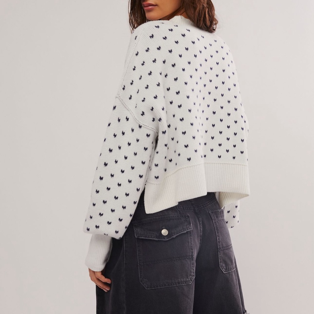 Free People Easy Street cropped sweater